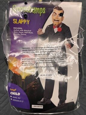 Spirit Goosebumps Slappy Kids Costume - Medium 8-10